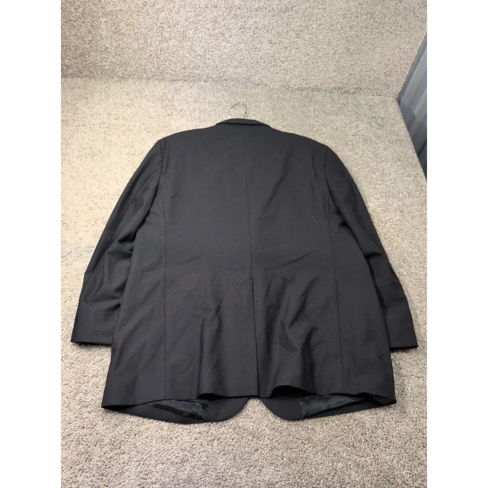 Brooks Brothers 346 Mens‎ Navy Blue Wool Stretch Blazer Suit Jacket 45R